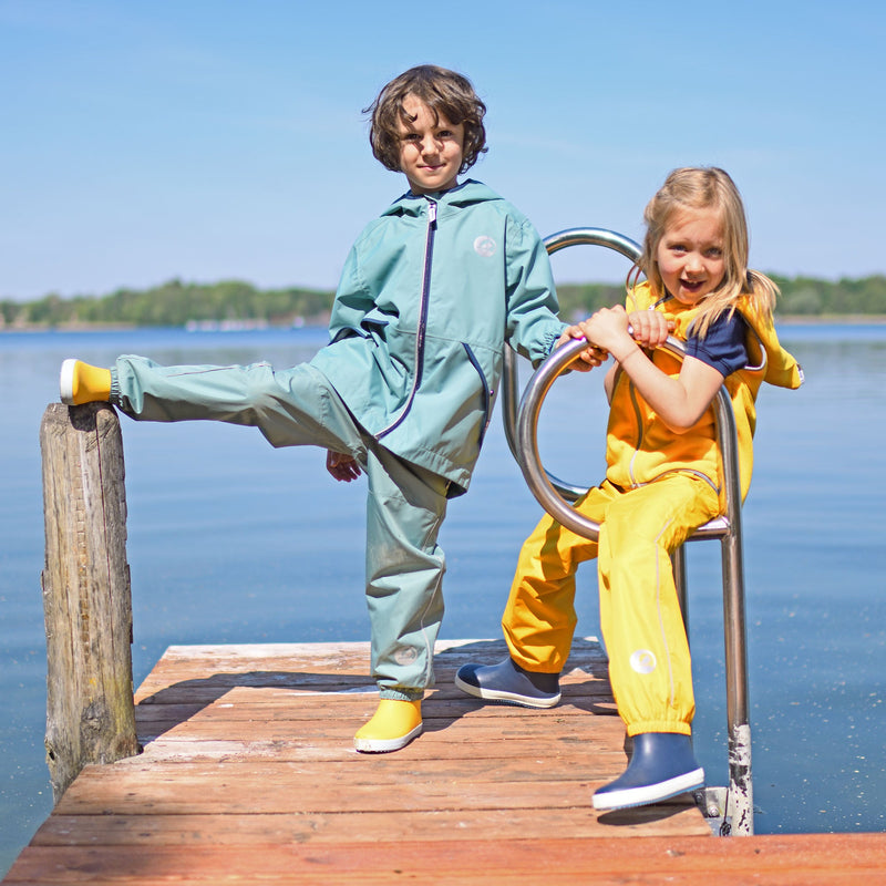 Finkid PUUSKIAINEN – Zip in Outdoorjacke trellis/navy Finkid