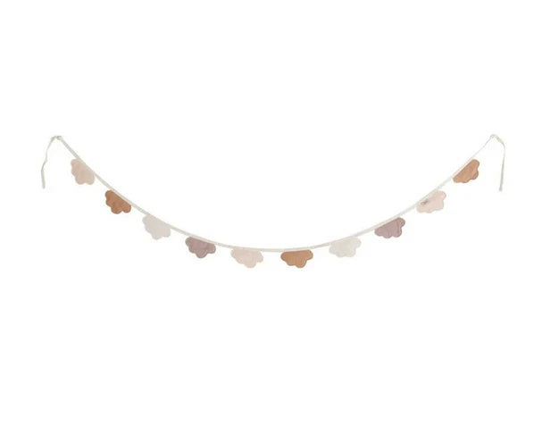 Saga Copenhagen Cloudy Garland Girlande aus Stoff