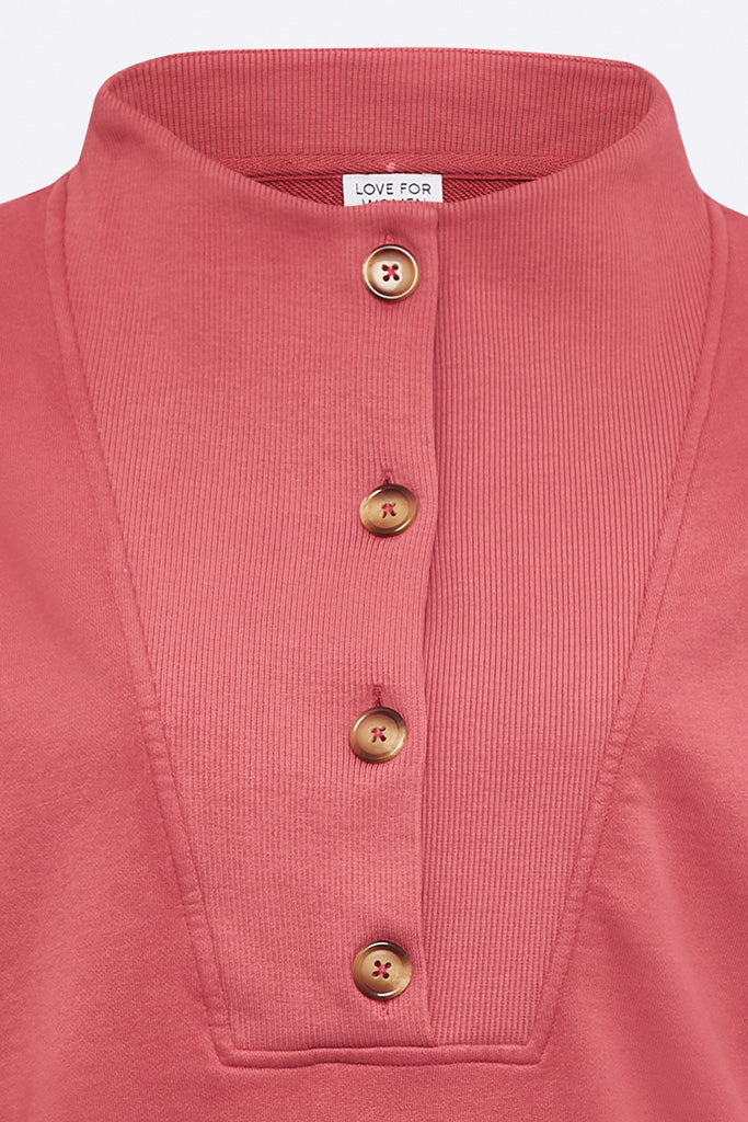 Tamina Sweater in Traubenfarben 86/92