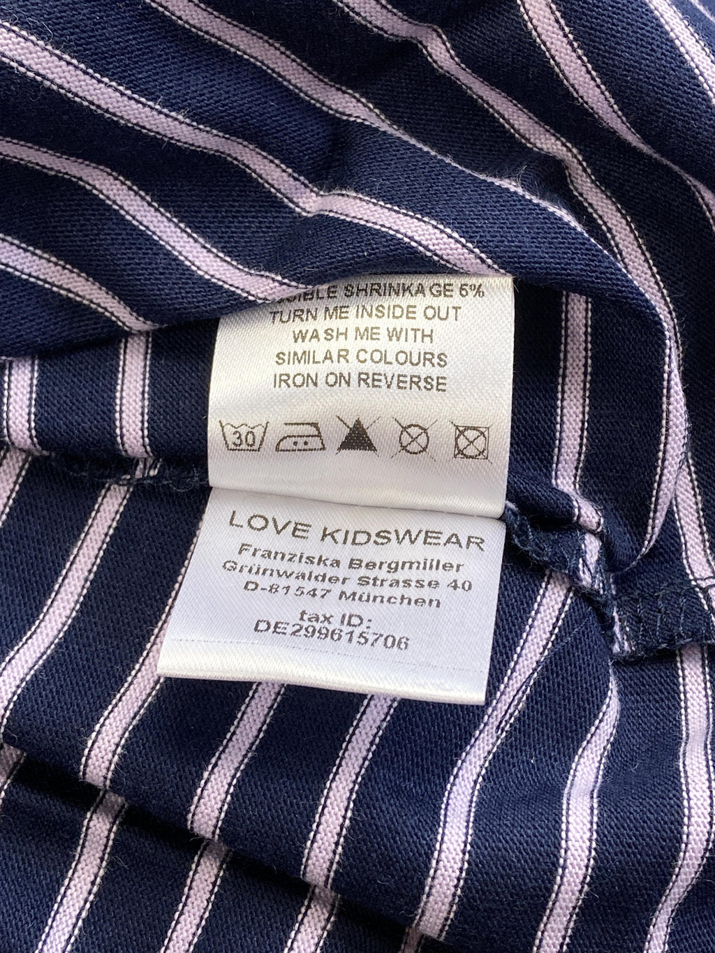 Kleider Kleider & Röcke Kleidung Kleid Carla Dress Love Kidswear Care Label Second Hand