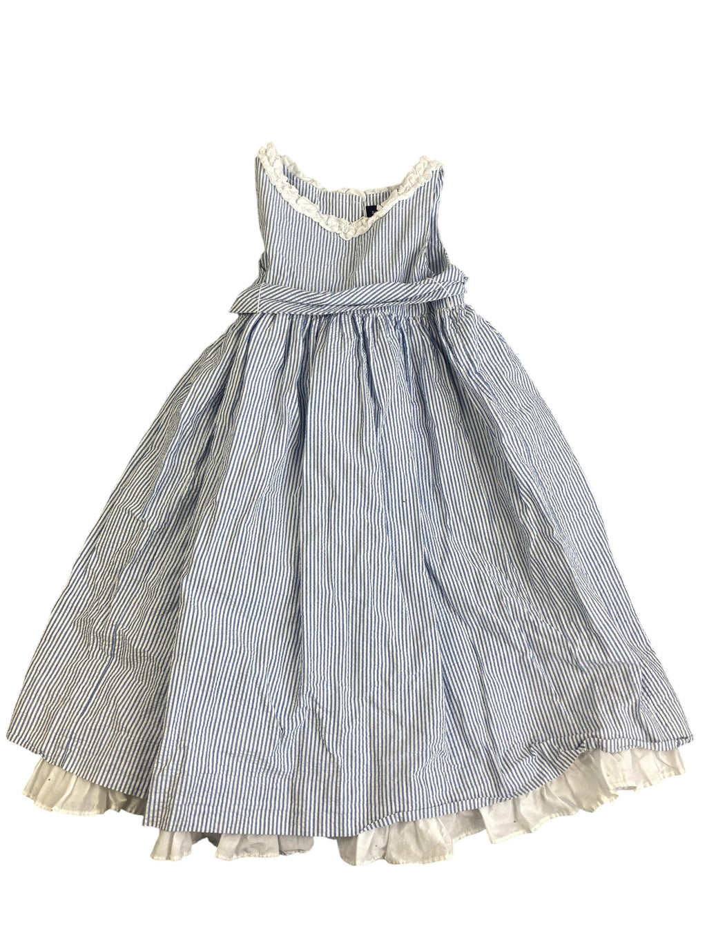 Kleider Kleider & Röcke Kleidung Kleid gestreift Ralph Lauren Front Image Second Hand
