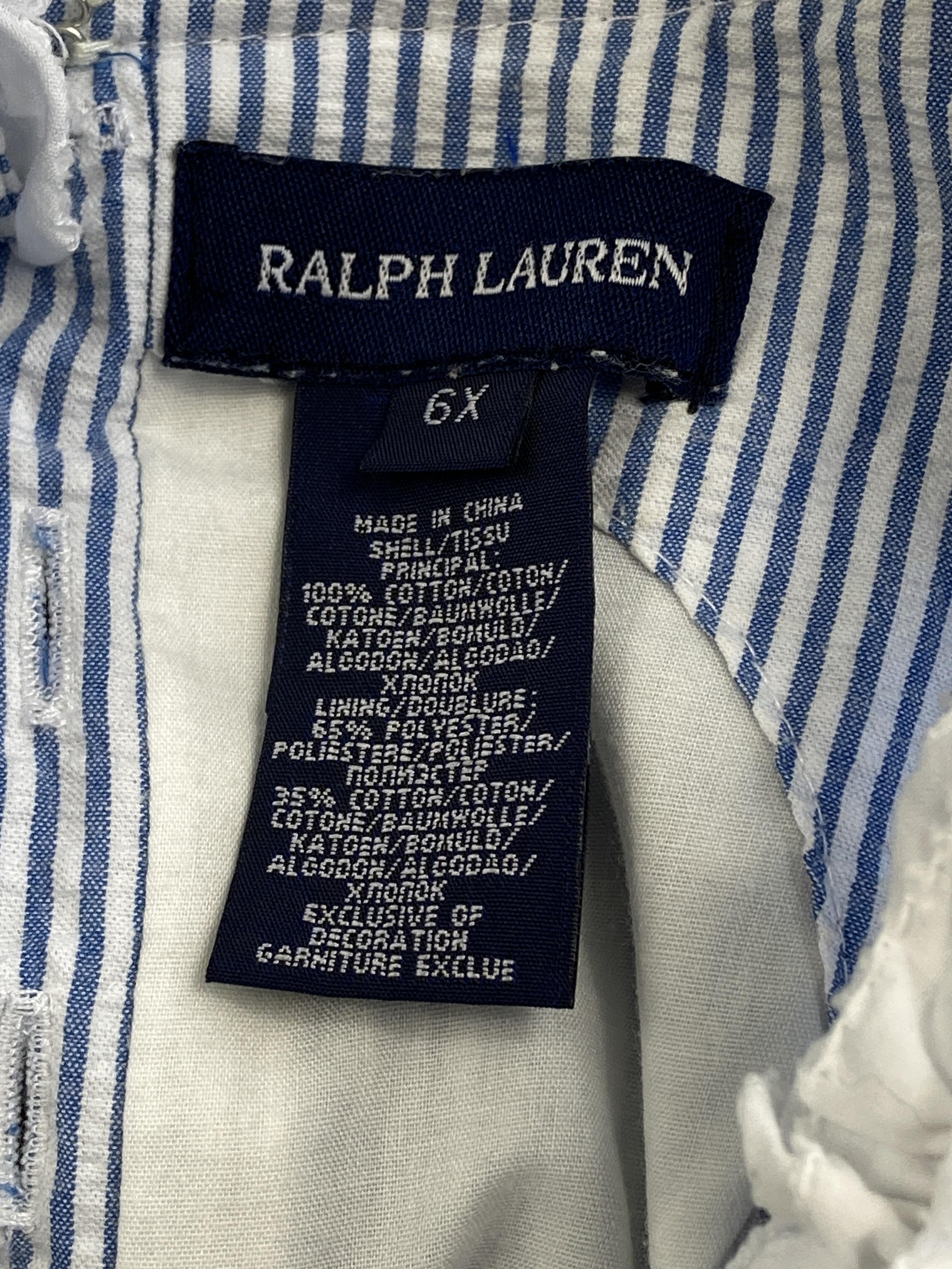 Kleider Kleider & Röcke Kleidung Kleid gestreift Ralph Lauren Label Image Second Hand