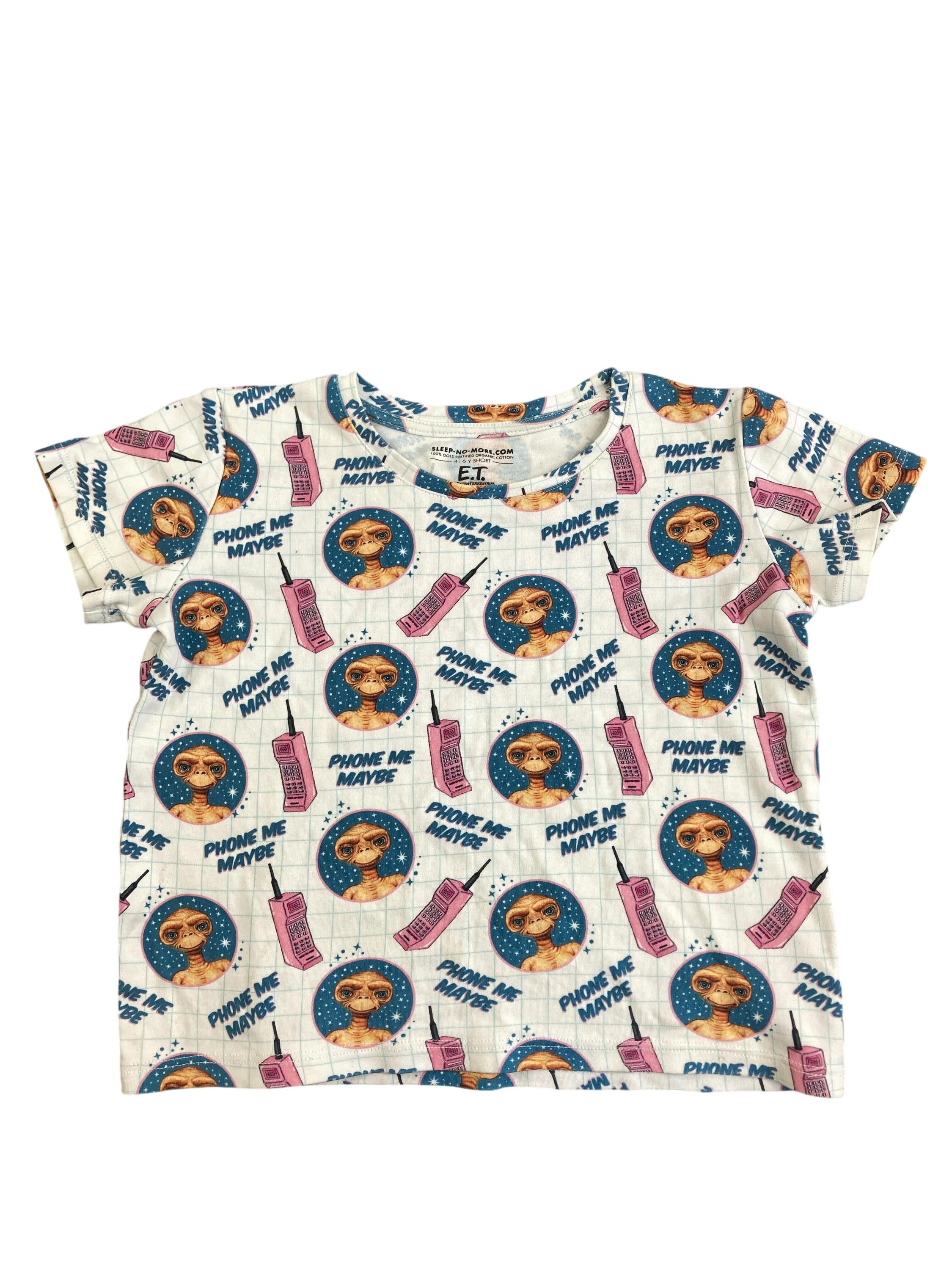T-Shirts T-Shirts & Tops Kleidung T-Shirt E.T. Sleep-no-More Front Image Second Hand