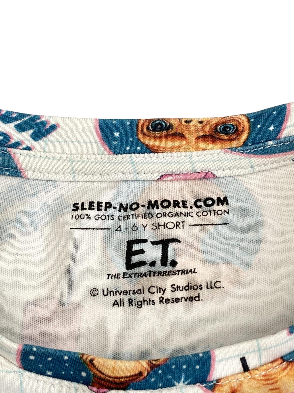 T-Shirts T-Shirts & Tops Kleidung T-Shirt E.T. Sleep-no-More Label Image Second Hand
