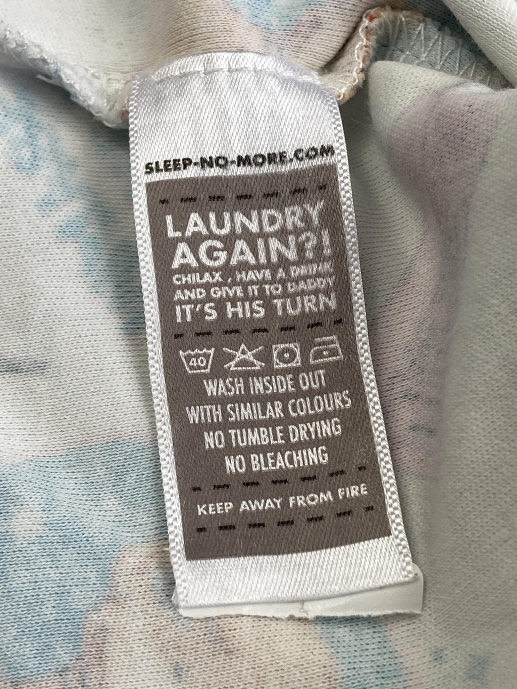T-Shirts T-Shirts & Tops Kleidung T-Shirt E.T. Sleep-no-More Care Label Second Hand