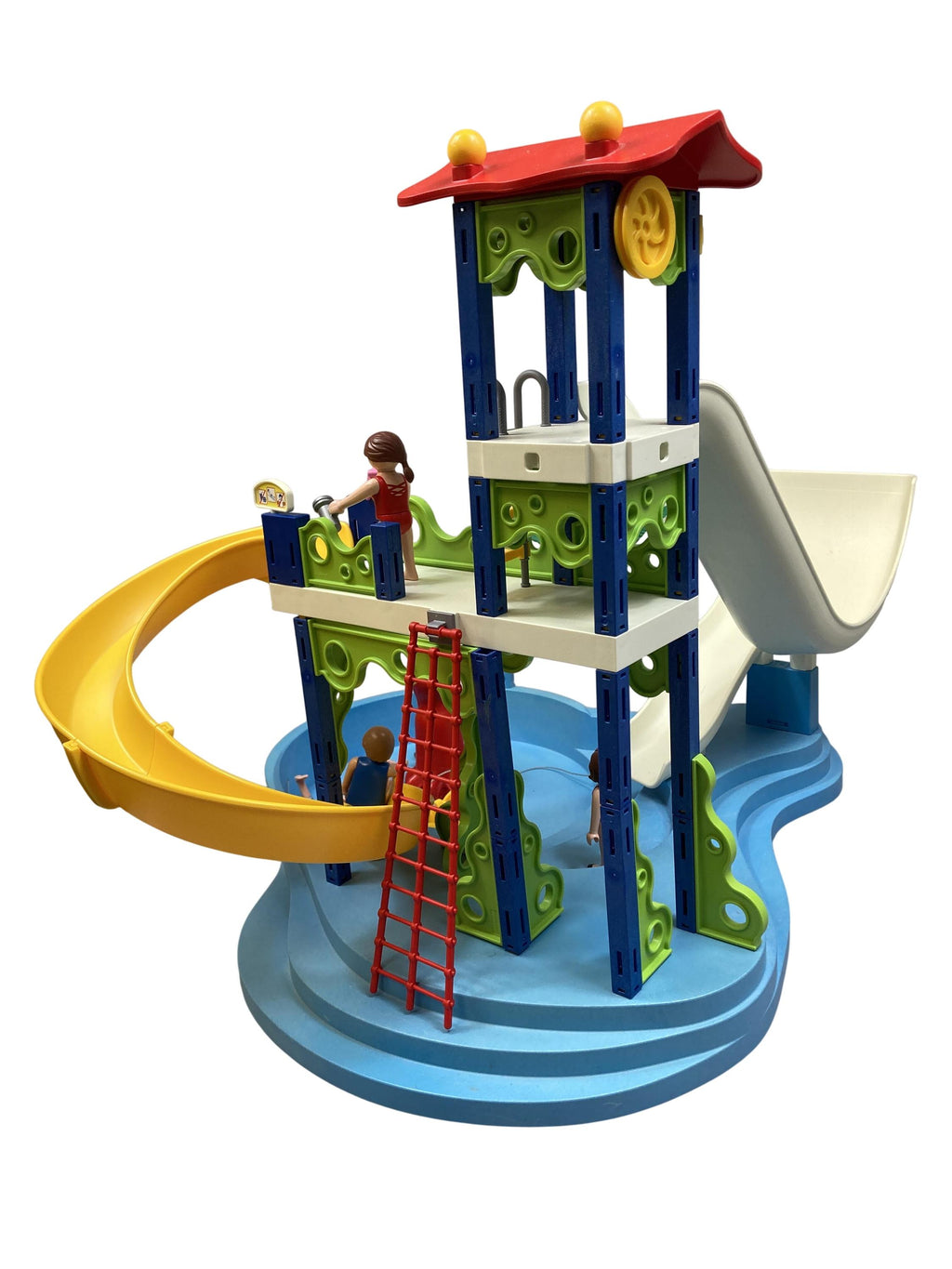 Playmobil Bauen & Konstruieren Spielen & Lernen Playmobil Summer Fun Wasserrutsche 6669 Playmobil Rear Image Second Hand