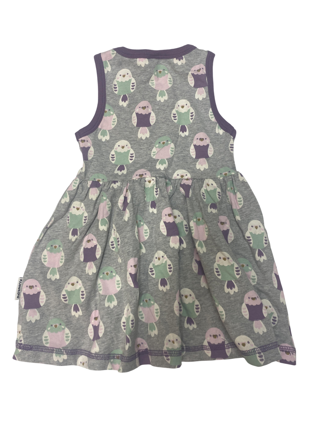 Kleider Kleider & Röcke Kleidung Kleid mit Vögeln Label Image Second Hand
