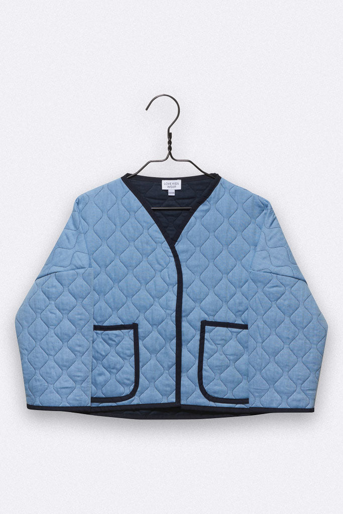 Taza Jacke in denim-blau für Kinder