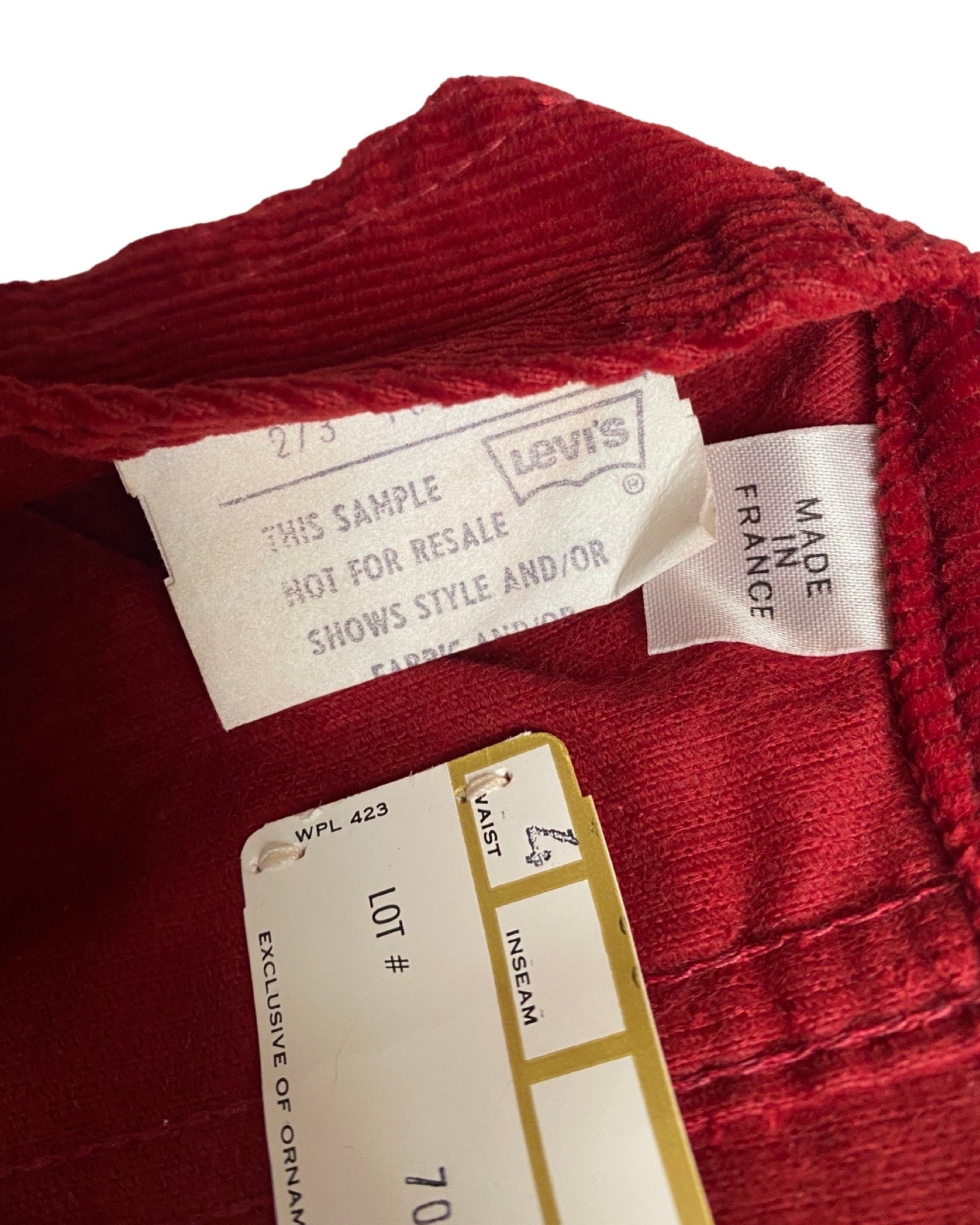 Levi's Vintage Cordweste 104
