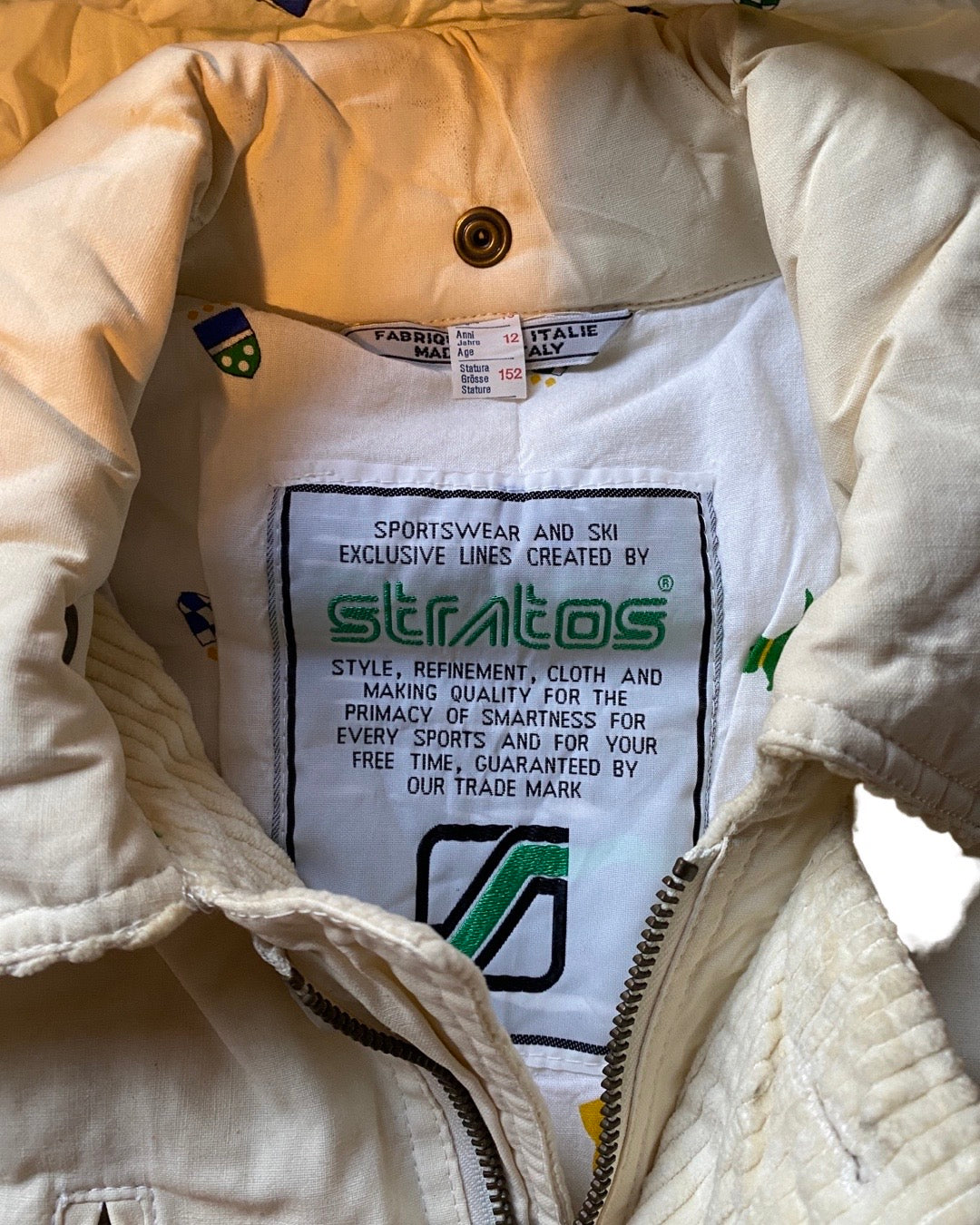 Stratos Vintage Jacke Gr. 12 & 14