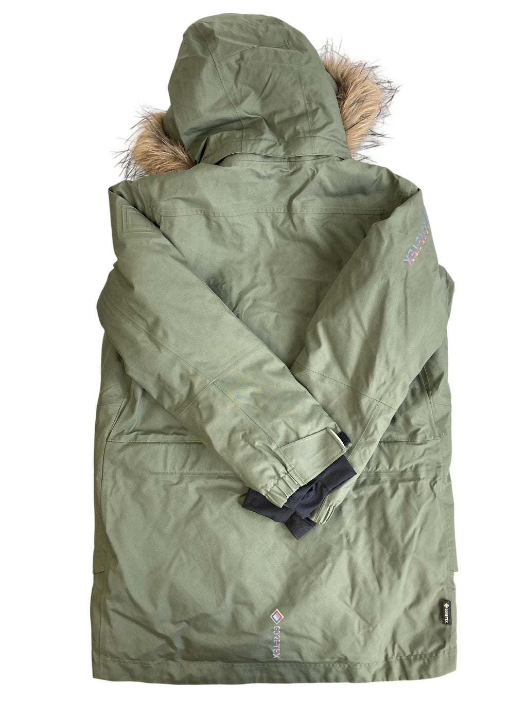 Winterjacken Jacken & Westen Kleidung Winterjacke Gore-Tex Rear Image Second Hand