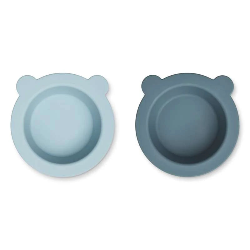 Liewood Peony Suction Bowl 2-Pack Schüssel mit Saugnapf für Kinder