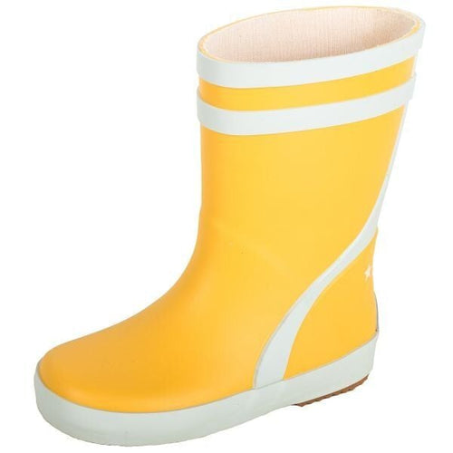 Gummistiefel Regenkleidung Kleidung Gummistiefel gelb BMS Front Image Close to Perfect