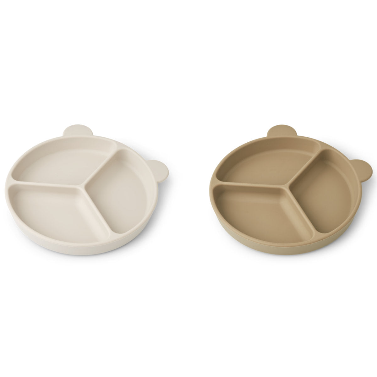 Liewood Stacy Divider Suction Plate 2-Pack Trennteller für Kinder