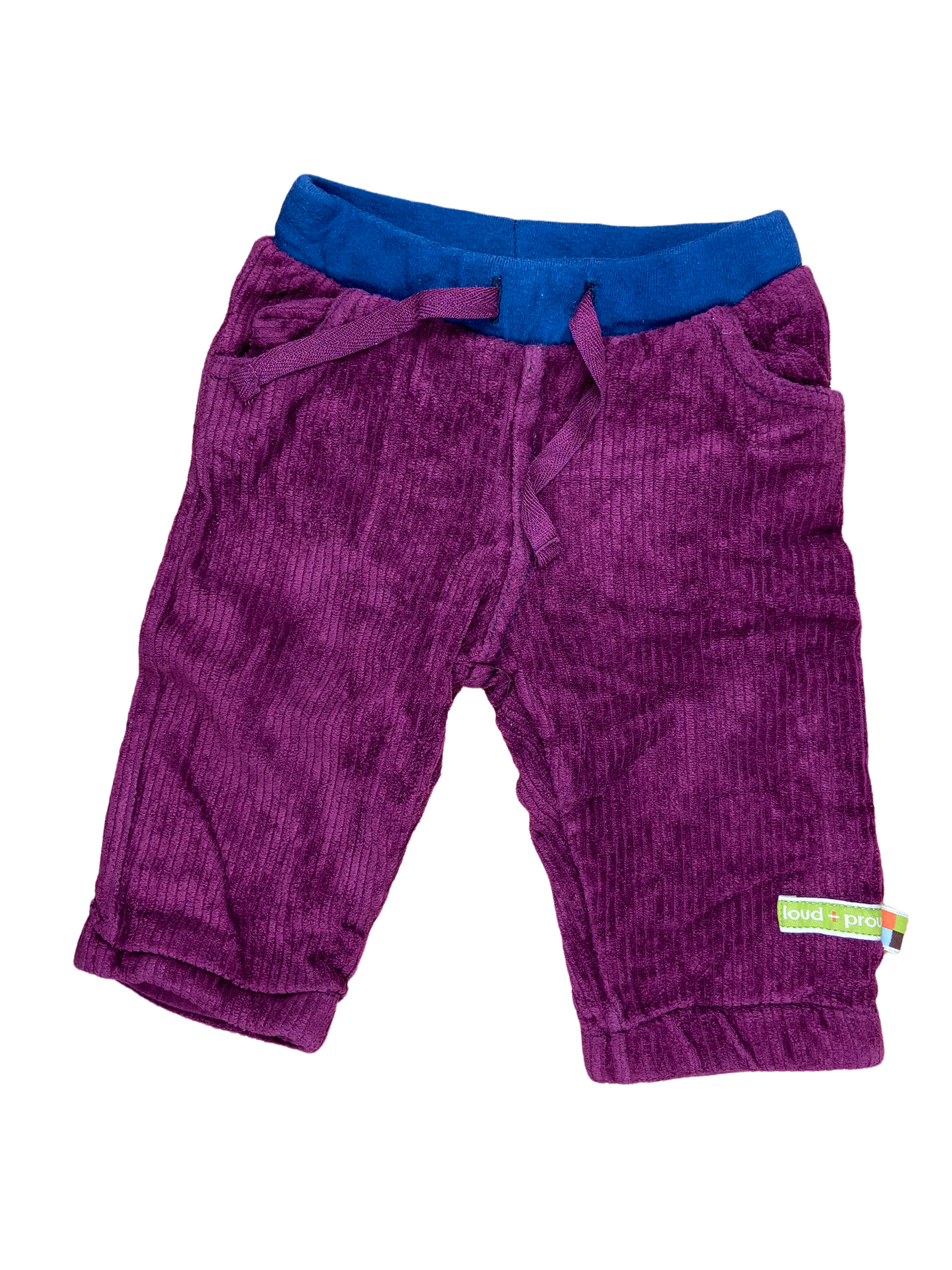 loud + proud Cordhose 62/68