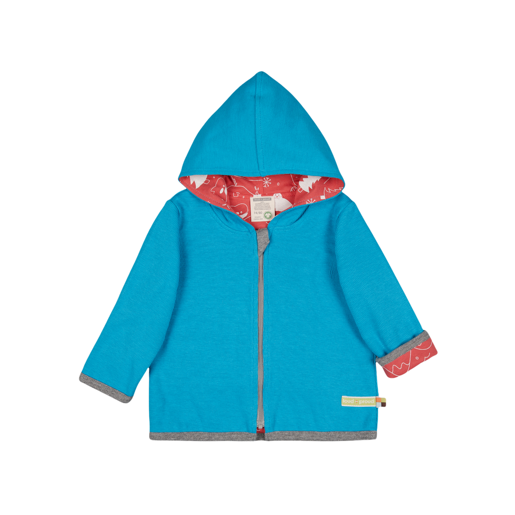 loud + proud Kapuzenjacke neu 62/68