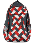 Satch Sleek Schulrucksack karo