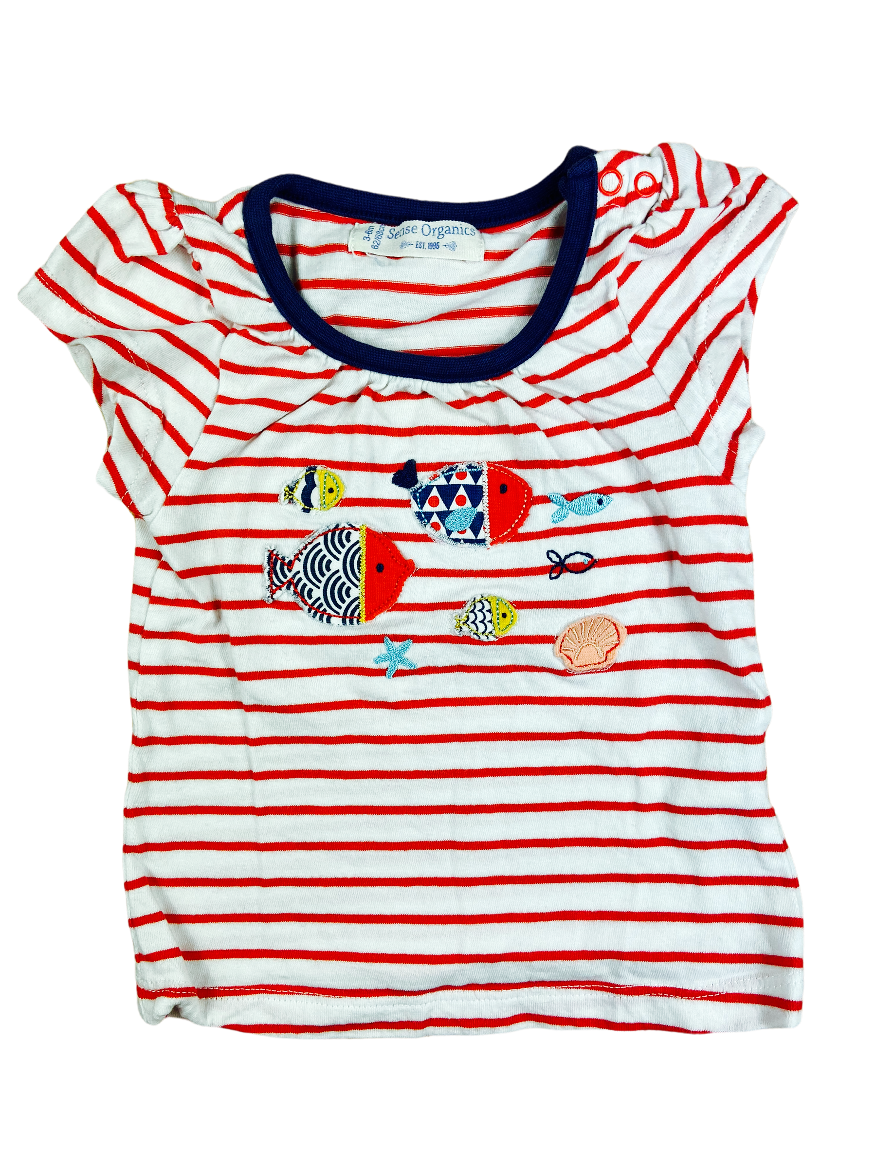 Sense Organics T-Shirt m. Etikett 62/68