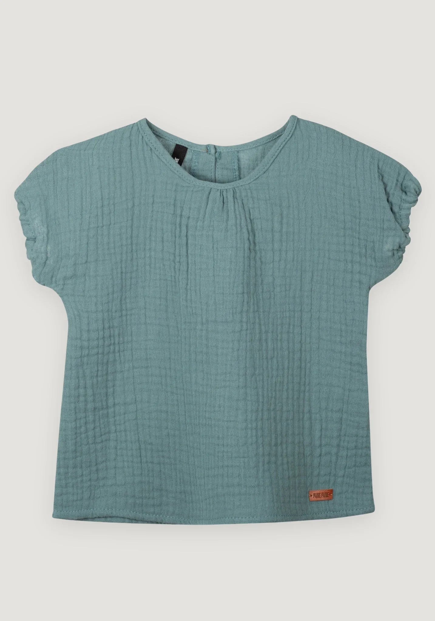 Pure Pure by BAUER Muselin Bluse mit Holzknopf 92 | 2yrs
